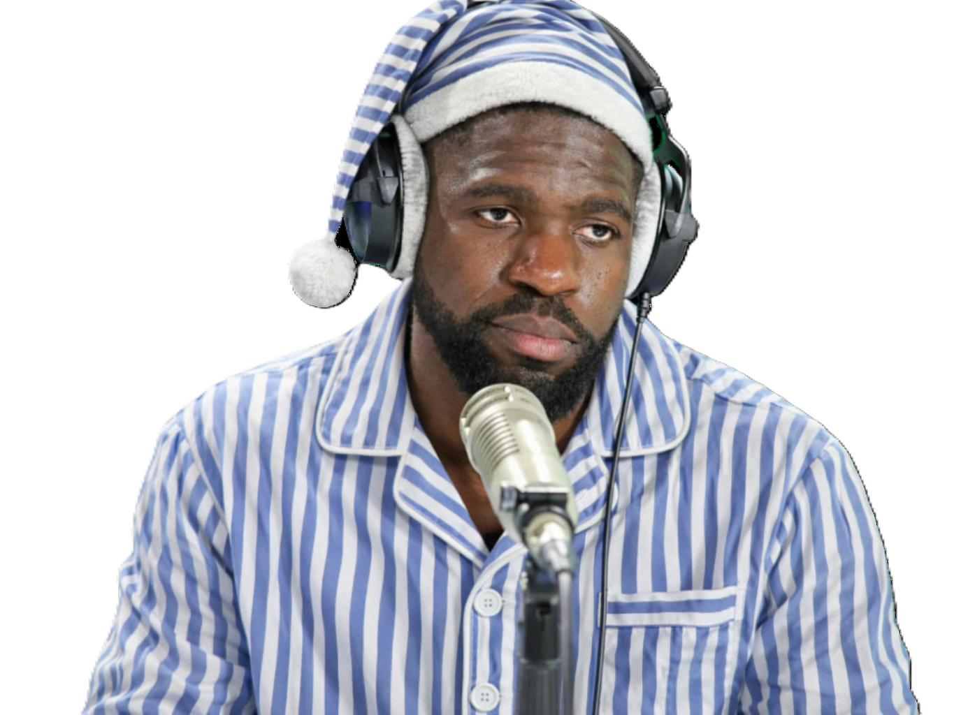 umtiti samuel commentaire commentateur dor dormit fatigue pyjama purge