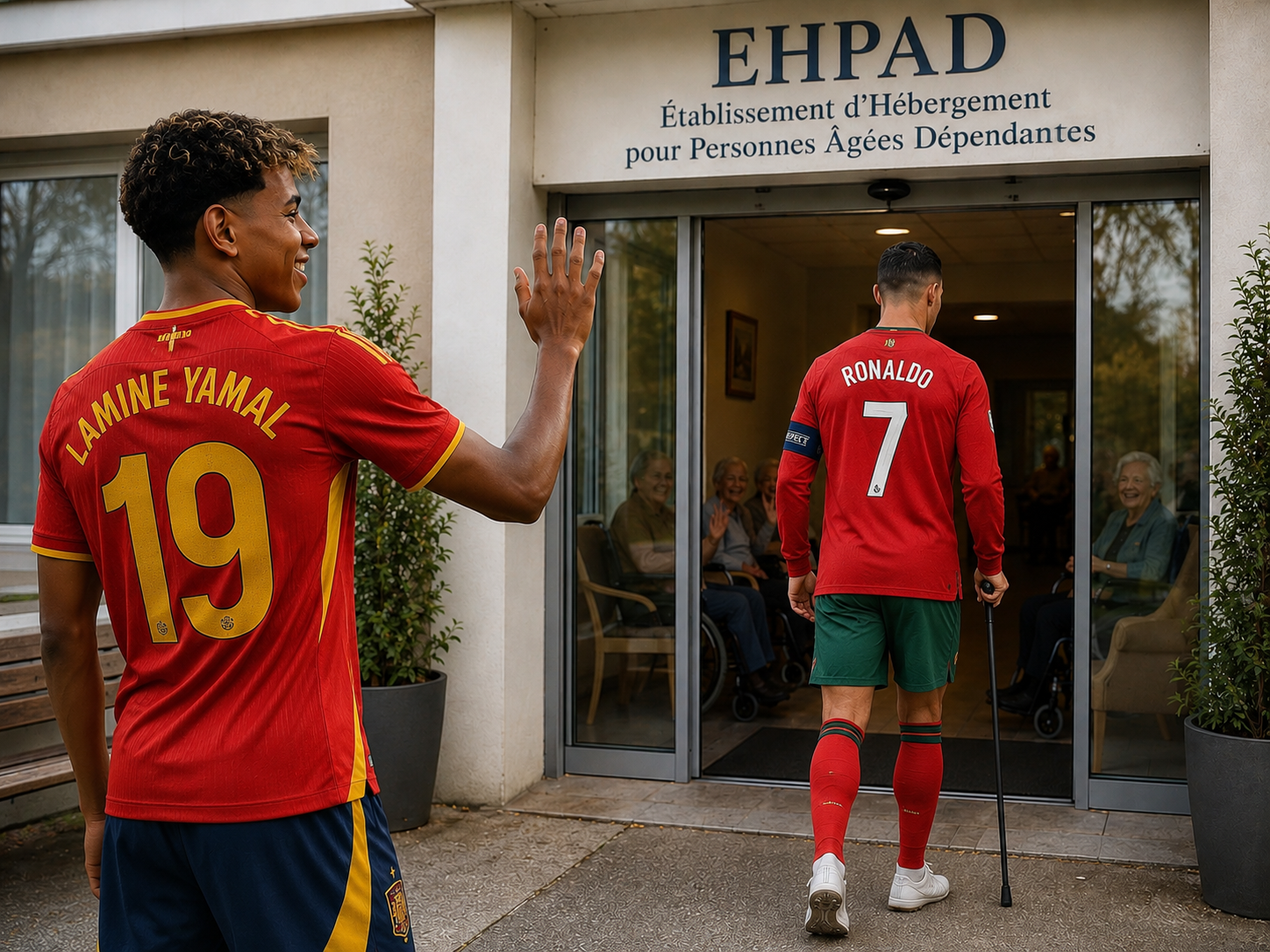 cristiano ronaldo lamine yamal