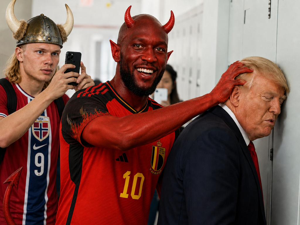 belgique etats unis amerique usa haaland lukaku trump victimisation coupe monde 2026