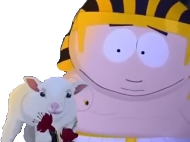 cartman goat messi agneau eric south park egypte