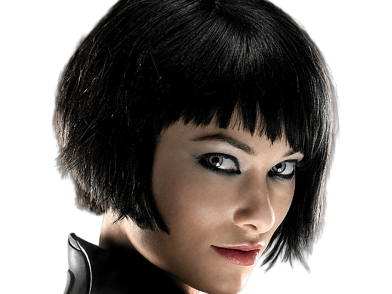 quorra iso tron heritage legacy film 2010 femme olivia wilde vingtaine yeux bleus cheveux noirs