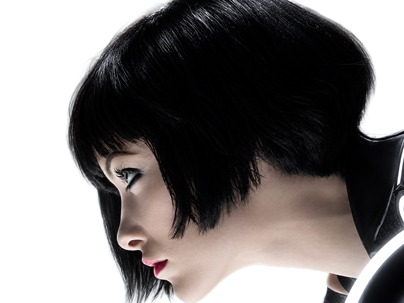 quorra iso tron heritage legacy film 2010 femme olivia wilde vingtaine yeux bleus cheveux noirs