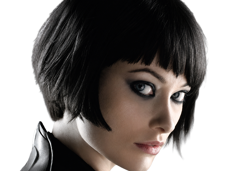 quorra iso tron heritage legacy film 2010 femme olivia wilde vingtaine yeux bleus cheveux noirs