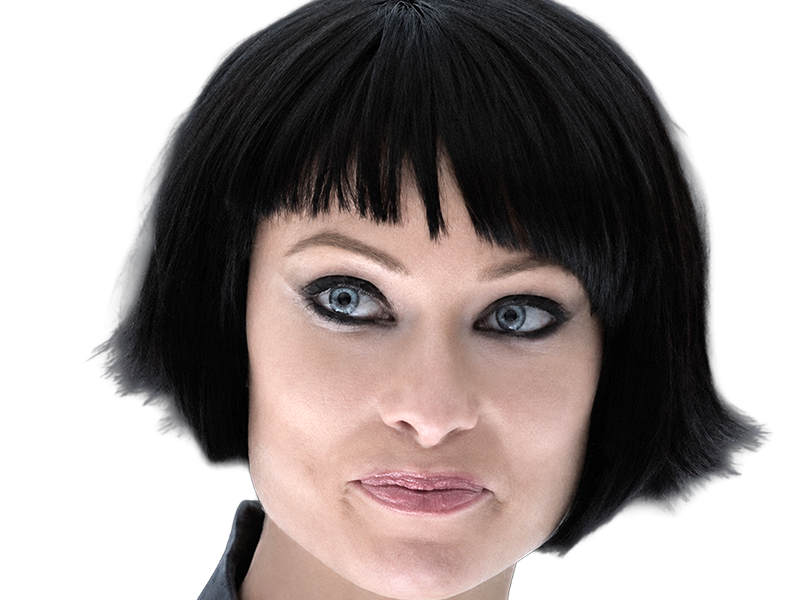 quorra iso tron heritage legacy film 2010 femme olivia wilde vingtaine yeux bleus cheveux noirs