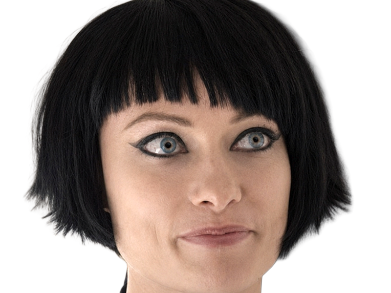quorra iso tron heritage legacy film 2010 femme olivia wilde vingtaine yeux bleus cheveux noirs