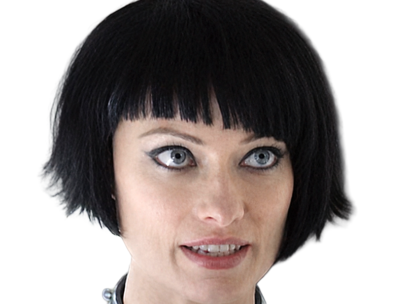 quorra iso tron heritage legacy film 2010 femme olivia wilde vingtaine yeux bleus cheveux noirs