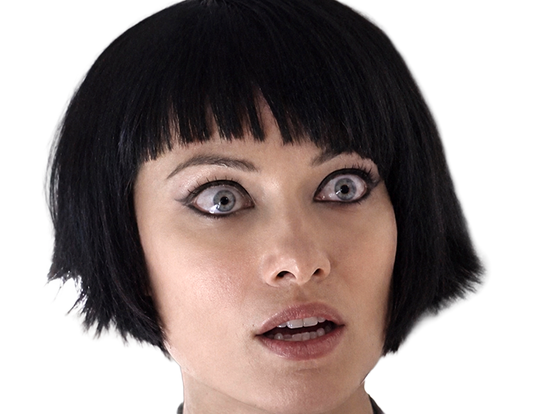 quorra iso tron heritage legacy film 2010 femme olivia wilde vingtaine yeux bleus cheveux noirs