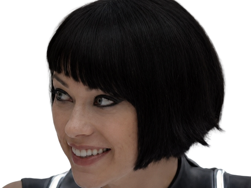 quorra iso tron heritage legacy film 2010 femme olivia wilde vingtaine yeux bleus cheveux noirs