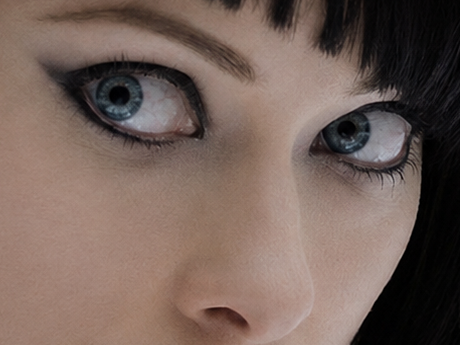 quorra iso tron heritage legacy film 2010 femme olivia wilde vingtaine yeux bleus cheveux noirs