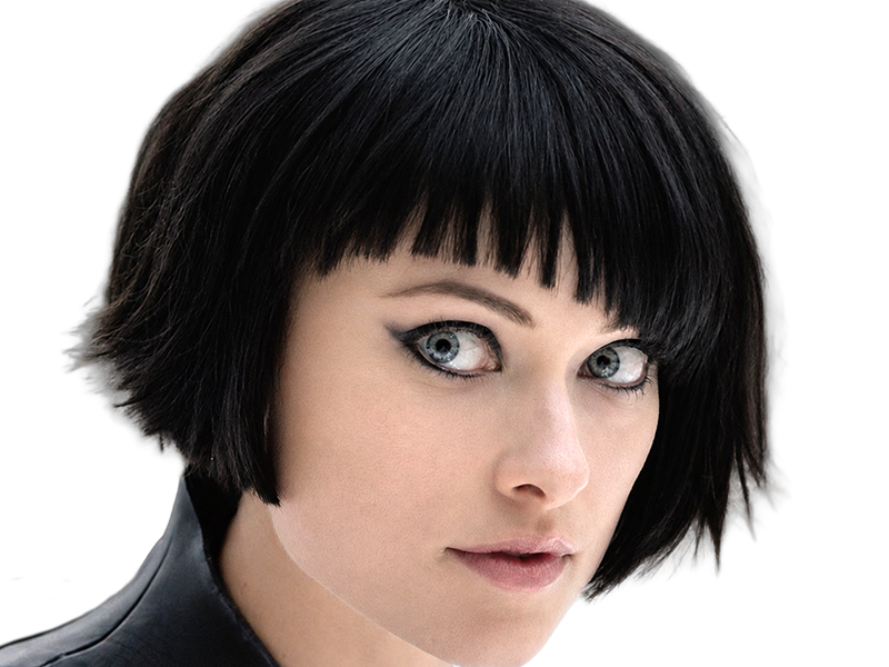 quorra iso tron heritage legacy film 2010 femme olivia wilde vingtaine yeux bleus cheveux noirs