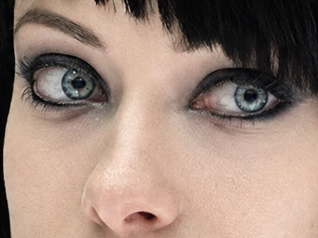 quorra iso tron heritage legacy film 2010 femme olivia wilde vingtaine yeux bleus cheveux noirs