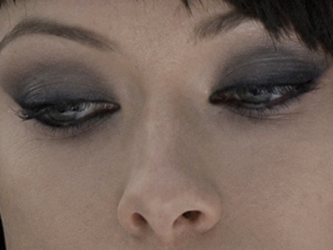 quorra iso tron heritage legacy film 2010 femme olivia wilde vingtaine yeux bleus cheveux noirs