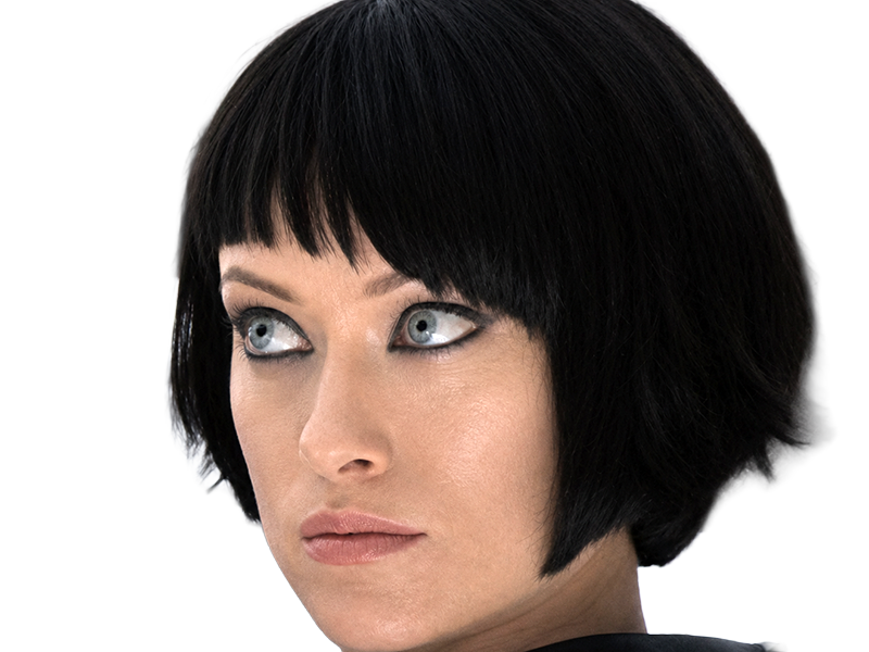 quorra iso tron heritage legacy film 2010 femme olivia wilde vingtaine yeux bleus cheveux noirs