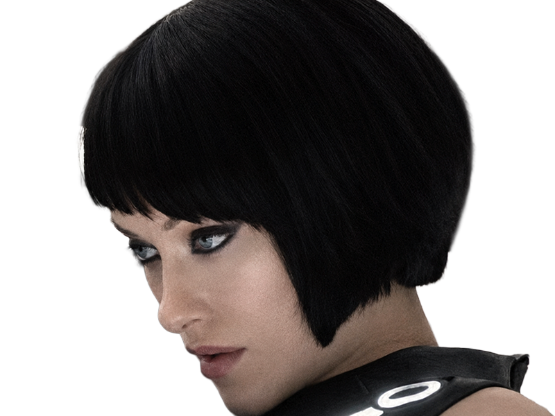 quorra iso tron heritage legacy film 2010 femme olivia wilde vingtaine yeux bleus cheveux noirs