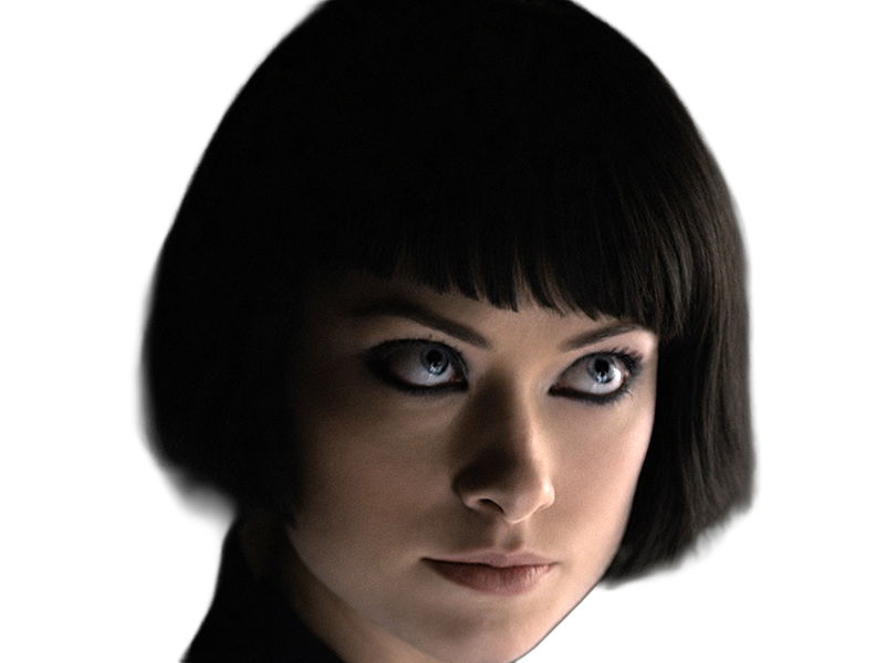 quorra iso tron heritage legacy film 2010 femme olivia wilde vingtaine yeux bleus cheveux noirs