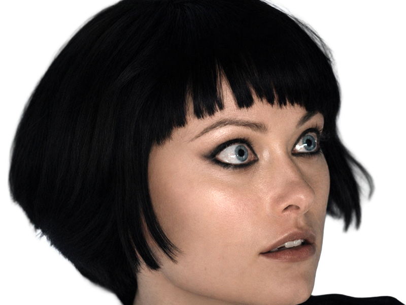quorra iso tron heritage legacy film 2010 femme olivia wilde vingtaine yeux bleus cheveux noirs