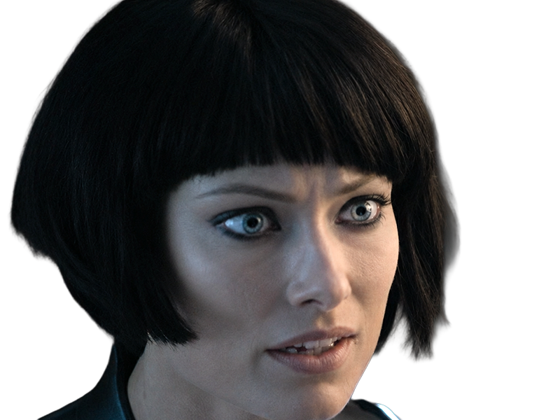 quorra iso tron heritage legacy film 2010 femme olivia wilde vingtaine yeux bleus cheveux noirs