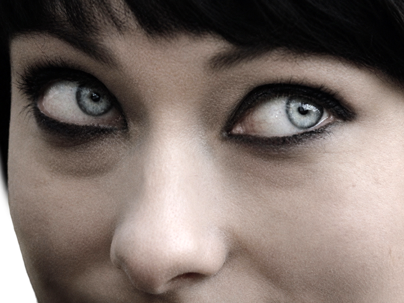 quorra iso tron heritage legacy film 2010 femme olivia wilde vingtaine yeux bleus cheveux noirs