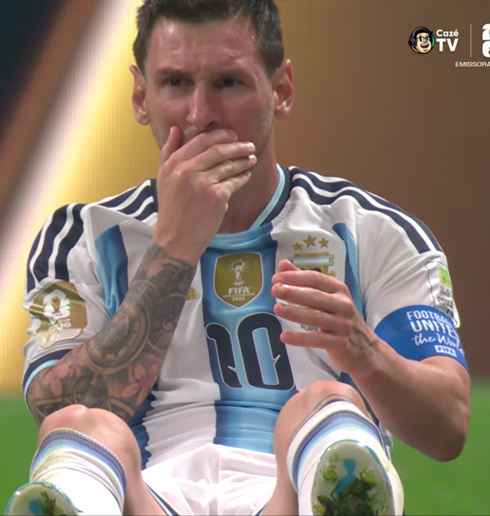 messi 2026 26 cdm brise argentine pleurs egypte