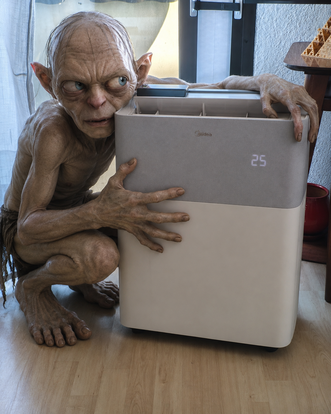 gollum midea portasplit precieux lotr clim canicule lidl chaud froid jss