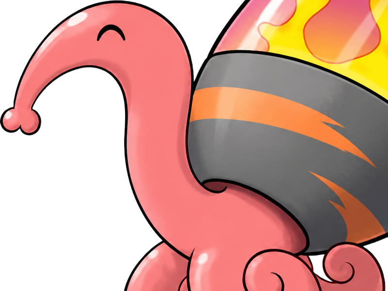 mollux fakemon pokemon pkm wack type feu poison kalos-du-sud kalos lave vlt