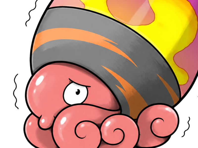 mollux fakemon pokemon pkm wack type feu poison kalos-du-sud kalos lave vlt