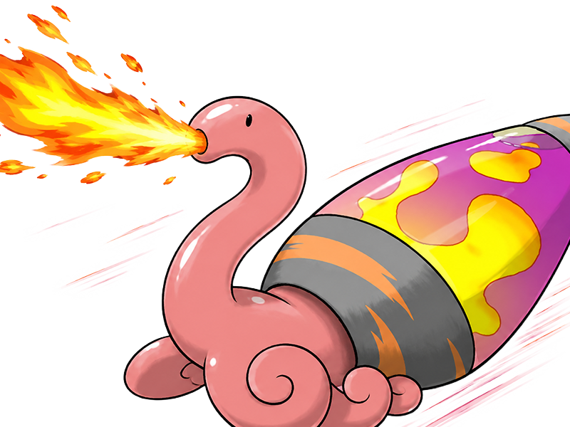 mollux fakemon pokemon pkm wack type feu poison kalos-du-sud kalos lave vlt