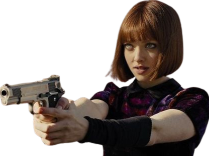 amanda seyfried sylvia weiss in time actrice rousse mi long vingtaine smaragdin pistolet publius railroad