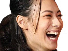 isabella leong asiatique actrice mannequin hongkongaise rire
