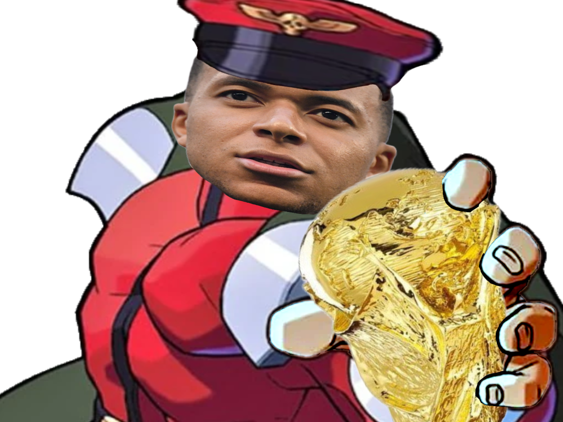 bison dictator street fighter boss france edf equipe cdm coupe du monde 2026 mbappe zoom