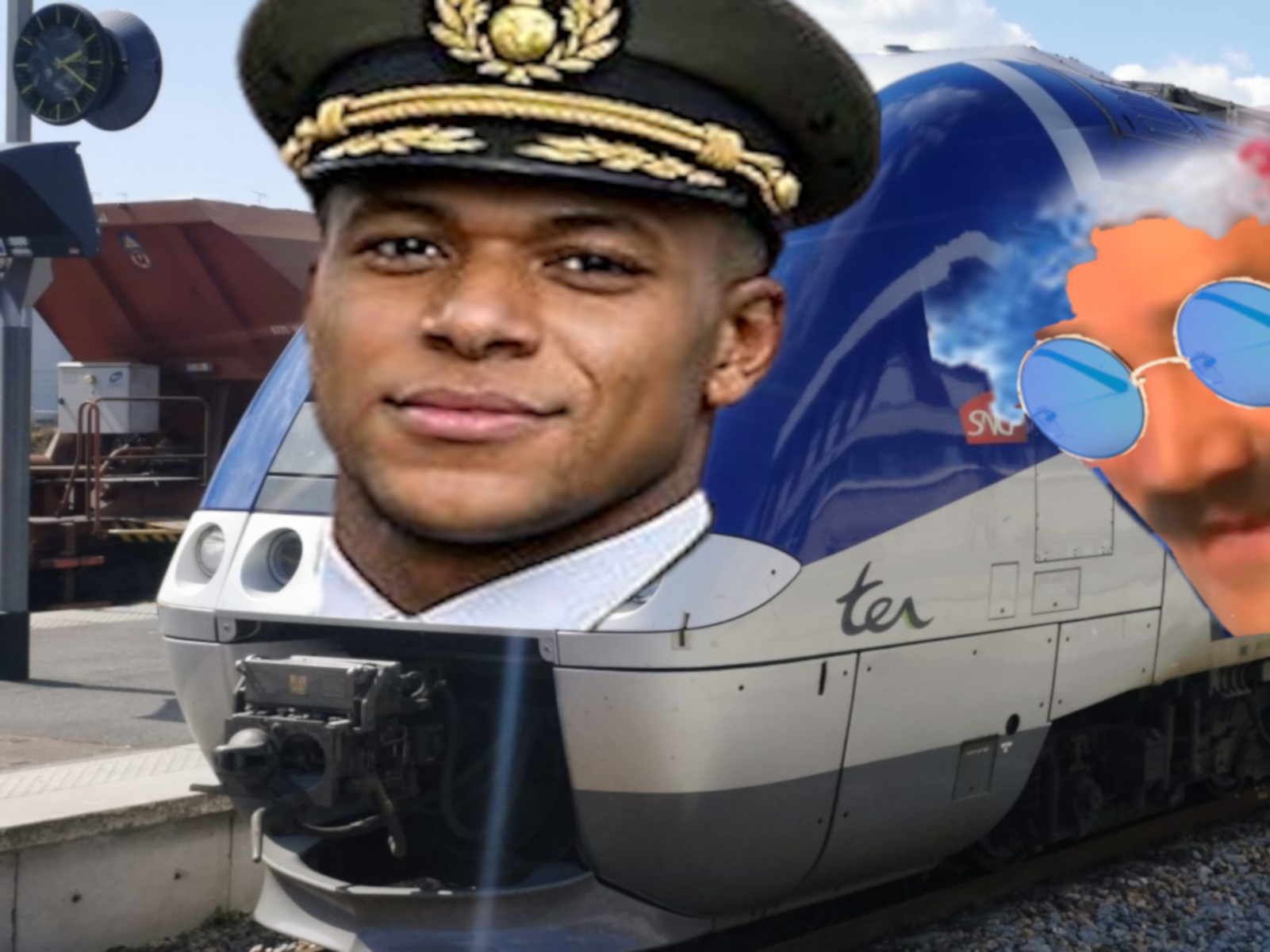 mbappe train foot football