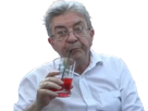 melenchon-paille-sirote-verre-boisson-canicule