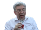 melenchon-paille-sirote-verre-boisson-canicule-langue