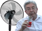 melenchon-paille-sirote-verre-boisson-canicule-ventilo-ventilateur