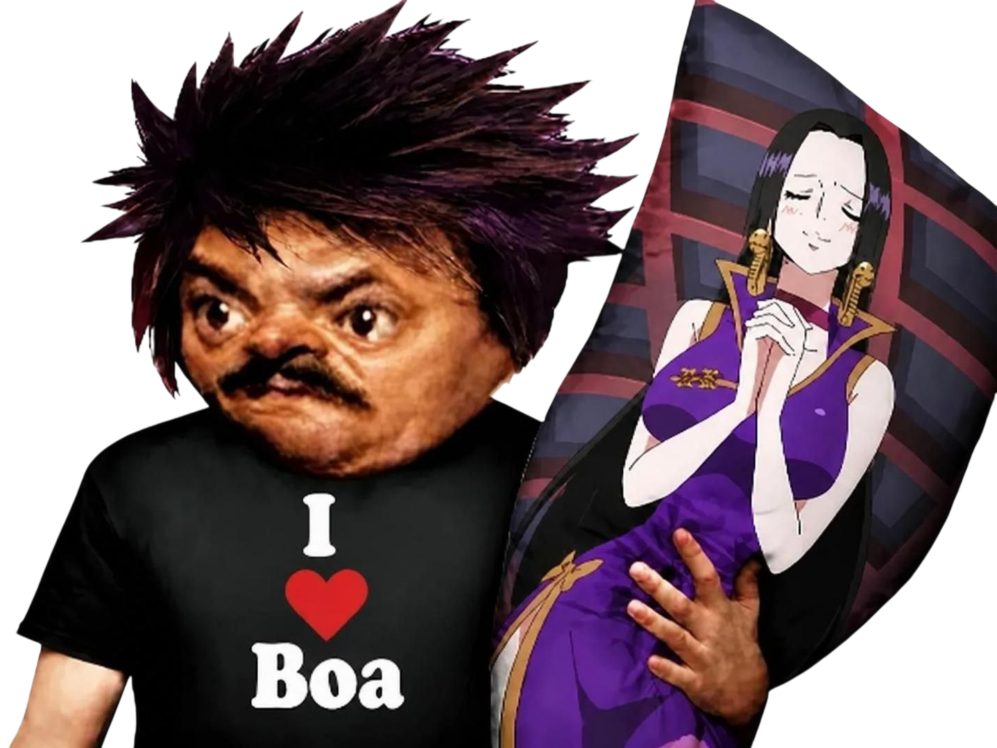 i love boa waifu dakimakura