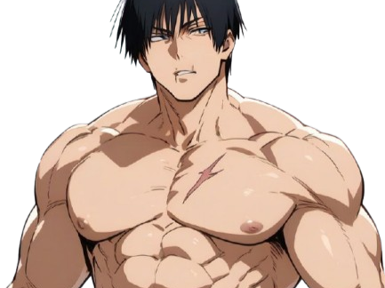 toji fushiguro jujutsu kaisen jjk jean du bellay cheveux noir cicatrice fic bloop