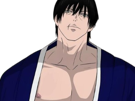 toji-fushiguro-jujutsu-kaisen-jjk-jean-du-bellay-cheveux-noir-cicatrice-fic-bloop