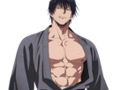 toji-fushiguro-jujutsu-kaisen-jjk-jean-du-bellay-cheveux-noir-cicatrice-fic-bloop