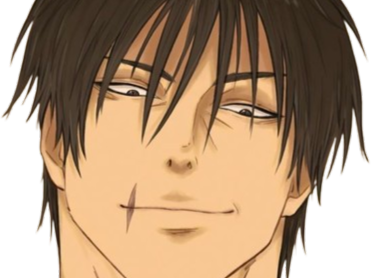 toji fushiguro jujutsu kaisen jjk jean du bellay cheveux noir cicatrice fic bloop