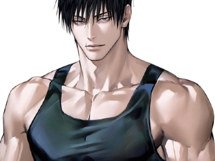 toji fushiguro jujutsu kaisen jjk jean du bellay cheveux noir cicatrice fic bloop