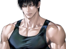 toji-fushiguro-jujutsu-kaisen-jjk-jean-du-bellay-cheveux-noir-cicatrice-fic-bloop
