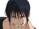toji-fushiguro-jujutsu-kaisen-jjk-jean-du-bellay-cheveux-noir-cicatrice-fic-bloop