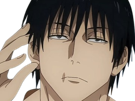 toji-fushiguro-jujutsu-kaisen-jjk-jean-du-bellay-cheveux-noir-cicatrice-fic-bloop