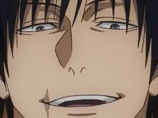 toji fushiguro jujutsu kaisen jjk jean du bellay cheveux noir cicatrice fic bloop
