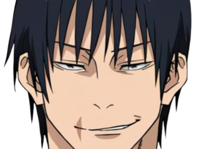 toji fushiguro jujutsu kaisen jjk jean du bellay cheveux noir cicatrice fic bloop
