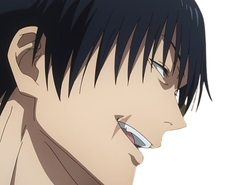 toji fushiguro jujutsu kaisen jjk jean du bellay cheveux noir cicatrice fic bloop