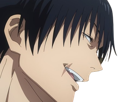 toji-fushiguro-jujutsu-kaisen-jjk-jean-du-bellay-cheveux-noir-cicatrice-fic-bloop