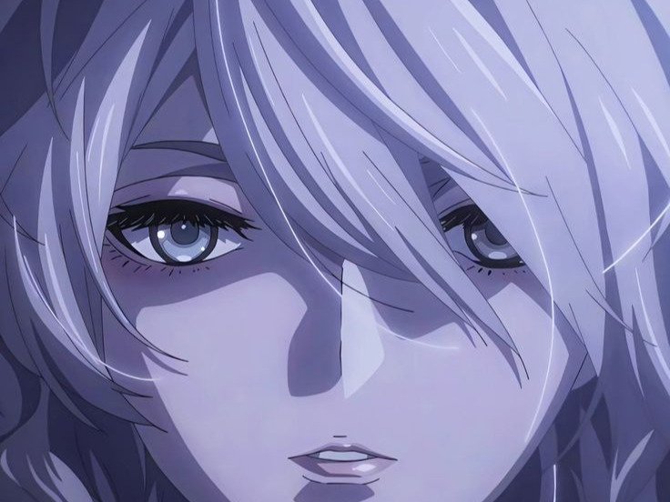 2b nier automata cheveux blanc yeux bleu opale de brienne fic bloop