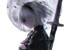 2b-nier-automata-cheveux-blanc-yeux-bleu-opale-de-brienne-fic-bloop