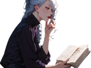 mei mei-mei jujutsu kaisen jjk cheveux blanc yeux violet tresse adelaide ade vizard fic bloop